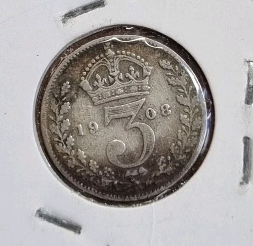 Pence 1908 edward vii inkl - 3, vii.