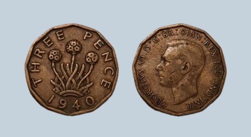 Großbritannien pence 1940 - großbritannien, 3