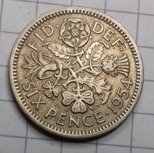 Großbritannien pence 1954 - pence,,