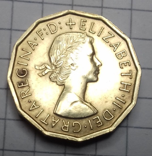 Großbritannien pence 1965 - 3, pence,