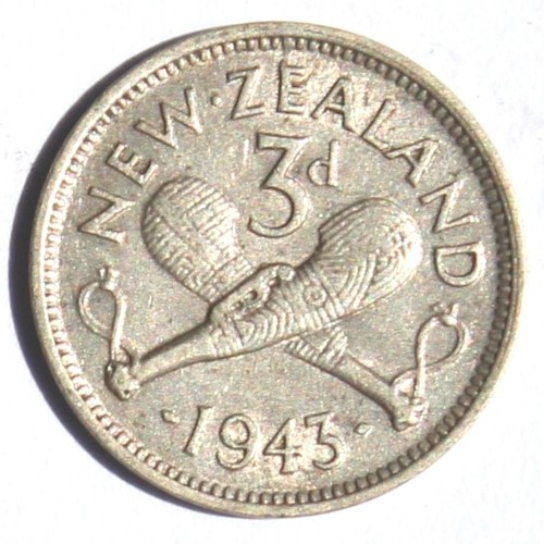 Neuseeland pence 1943 - neuseeland,