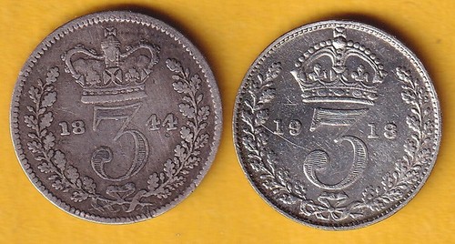 Großbritannien x 3 pence - großbritannien,