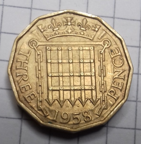 Großbritannien pence 1958 - großbritannien, pence,