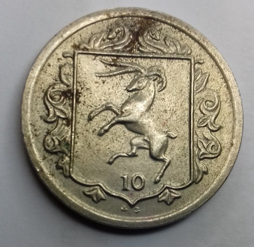 Isle man pence 1984 - isle,