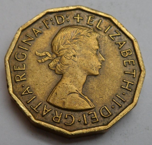 Großbritannien pence 1963 - 3, pence,
