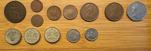 Britische münzen 1 pfund - britische,