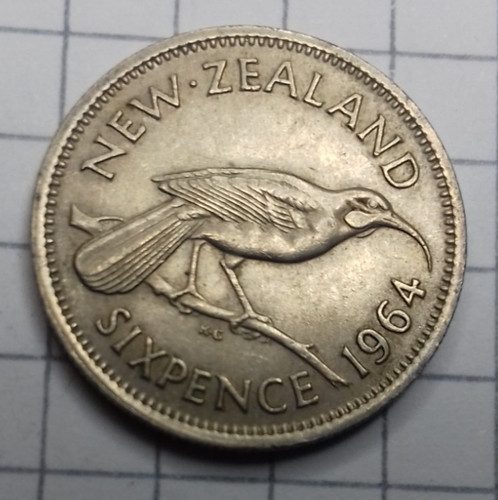 Neuseeland pence 1964 - 6, pence,