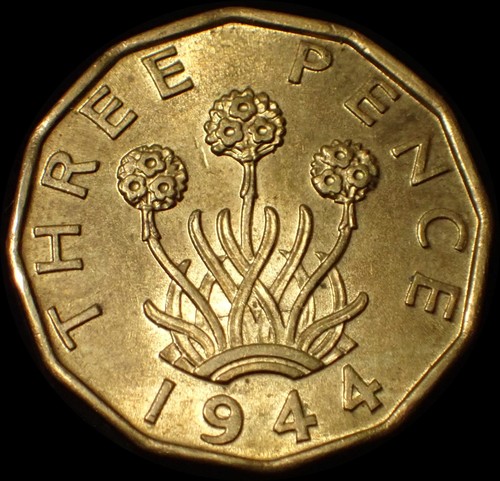 Großbritannien drei pence - 3,