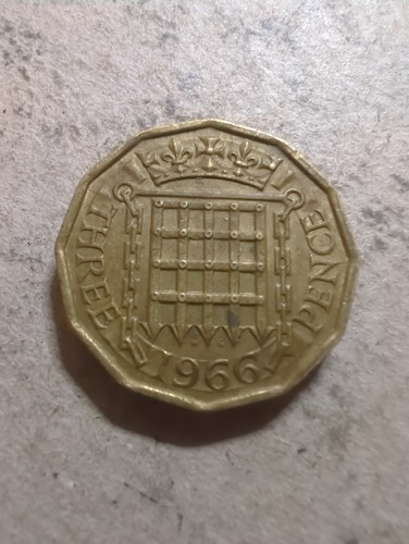 Großbritannien pence 1966 - großbritannien, 3