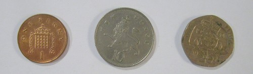 Münzen großbritannien 1 - 3,