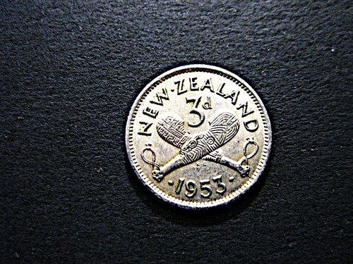 Neuseeland pence 1953 - neuseeland,