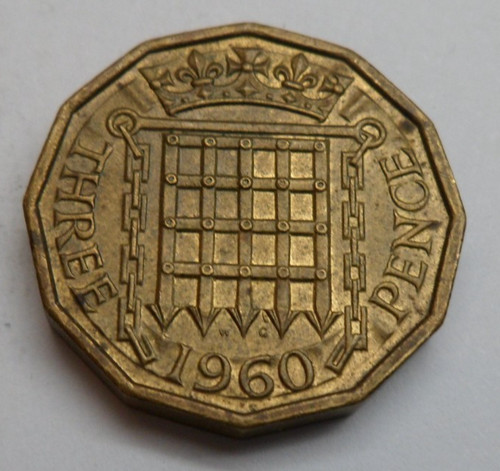 Großbritannien pence 1960 - 3, pence,