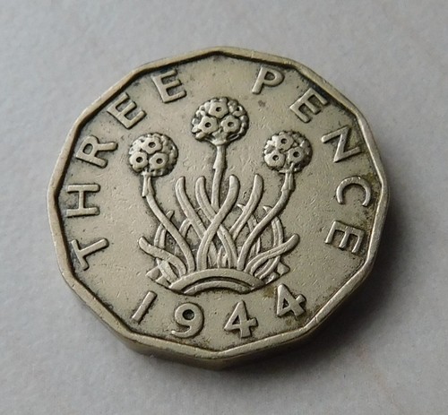 Pence großbritannien 1944 - 3,