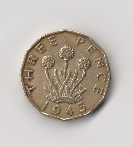 Pence großbritannien 1943 - 3,