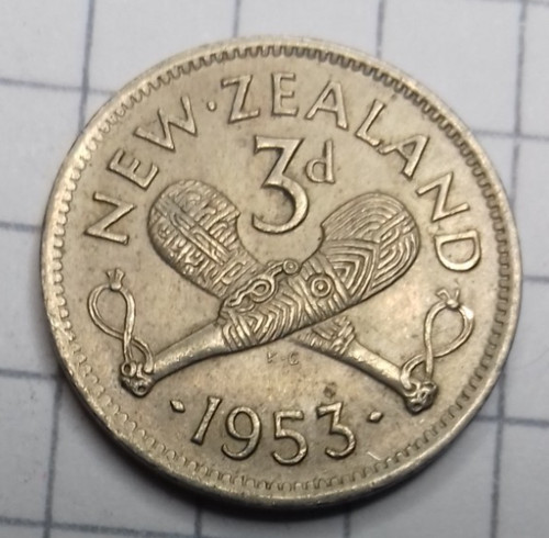 Neuseeland pence 1953 - pence,,