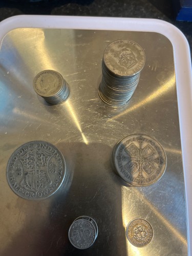 Verschiedene silbermünzen - verschiedene,
