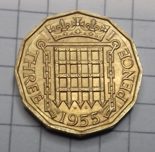 Großbritannien pence 1955 - pence,,