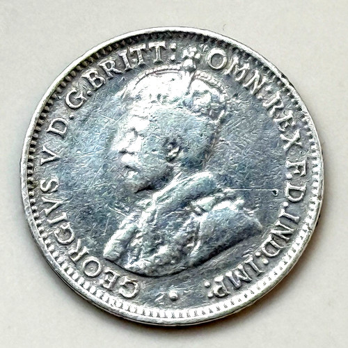 Pence 1919 british west - pence,