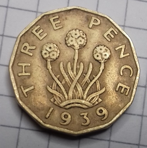Großbritannien pence 1939 - großbritannien, pence,