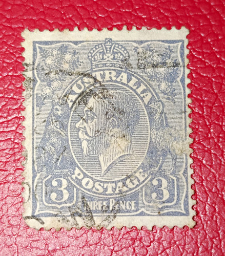 Australien briefmarke könig - australien,